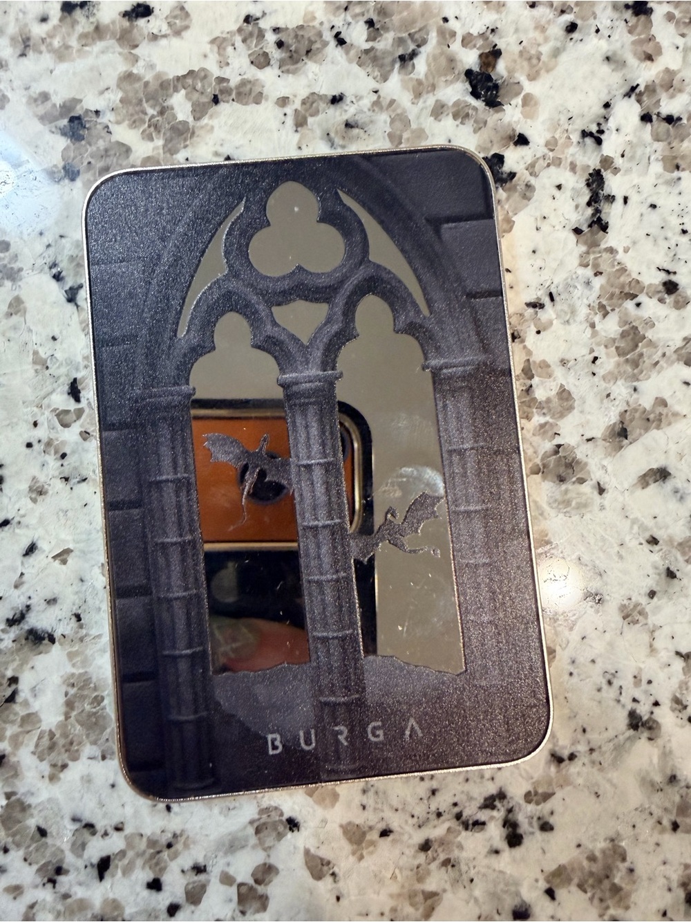 Burga Black Gothic Mirror Phone Accessory magnetic phone charger